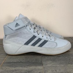 Adidas Shoes | Adidas Hvc 2 Athletic Wrestling Shoes Gray | Color: Black/Gray | Size: 7