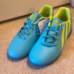 Adidas Shoes | Adidas Indoor Turf Soccer Shoes, Youth, Size 5 | Color: Blue | Size: 5b