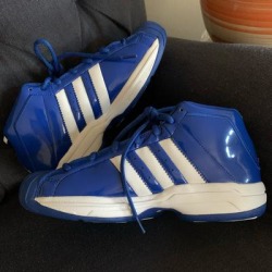 Adidas Shoes | Adidas Pro Model 2g Basketball Shoes Youth | Color: Blue/White | Size: 6.5bb
