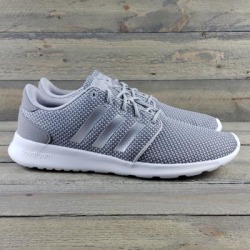 Adidas Shoes | Adidas Qt Racer Running Shoes Memory Foam Footbed | Color: Gray/Silver | Size: Various
