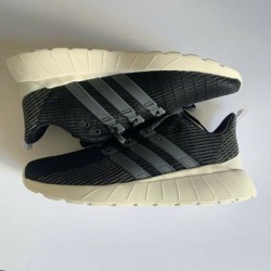 Adidas Shoes | Adidas Questar Flow Eg3205 Men Casual Shoes Black | Color: Black | Size: 16