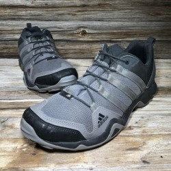 Adidas Shoes | Adidas Terrex Cm7728 Ax2r Outdoor Sneakers Men 9.5 | Color: Black/Gray | Size: 9.5