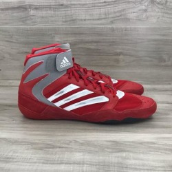 Adidas Shoes | Adidas Tyrint 3 Wrestling Shoes Size 15 | Color: Red/White | Size: 15