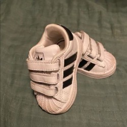 Adidas Shoes | Baby Adidas Sneakers | Color: Black/White | Size: 2bb