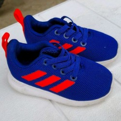Adidas Shoes | Baby Boy Adidas Shoes 5 Kids | Color: Blue/Orange | Size: 5bb