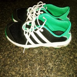 Adidas Shoes | Big Kids Adidas | Color: Black/Green | Size: 5bb