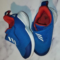 Adidas Shoes | Blue Adidas Toddler Velcro Shoes 7k Toddler | Color: Blue | Size: 7bb