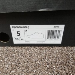 Adidas Shoes | Boys Size 5 Alpha Bounce | Color: Black/White | Size: 5bb