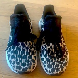 Adidas Shoes | Cheetah Adidas | Color: Black | Size: 5.5