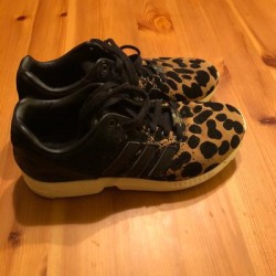 Adidas Shoes | Cheetah Adidas Sneakers | Color: Black | Size: 8