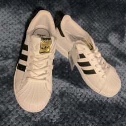 Adidas Shoes | Children Adidas Superstar C Size 3 | Color: Black/White | Size: 3g
