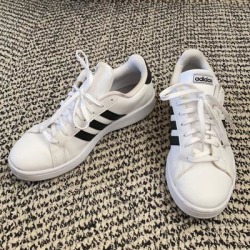 Adidas Shoes | Classic Adidas Sneakers | Color: Black/White | Size: 11