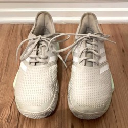 Adidas Shoes | Court Tennis Shoes | Color: Gray | Size: 7