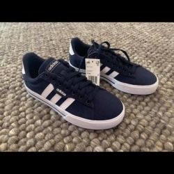 Adidas Shoes | Daily 3.0 Skate Sneaker | Color: Blue/White | Size: 5.5b