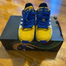 Adidas Shoes | Dragon Ball Z X Ultra Tech Vegeta | Color: Blue/Yellow | Size: 6