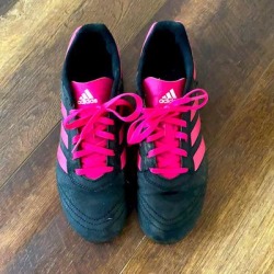 Adidas Shoes | Girls Adidas Cleats | Color: Pink/Black | Size: 6