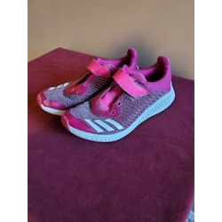Adidas Shoes | Girl's Adidas Sneakers, Pink, Size 2, No Laces | Color: Pink | Size: 2g