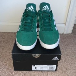 Adidas Shoes | Green Adidas Sneakers | Color: Green/White | Size: 8