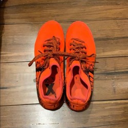 Adidas Shoes | Indoor Soccer Shoes | Color: Black/Orange | Size: 7