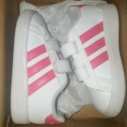 Adidas Shoes | Infant Girl Shoes | Color: Pink/White | Size: 4bb