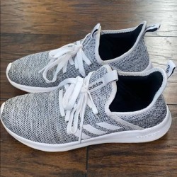Adidas Shoes | Memory Foam Adidas | Color: Gray/White | Size: 6.5