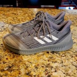 Adidas Shoes | Mens Adidas Harden Be 2 Gray Sz 8.5 | Color: Gray | Size: 8.5