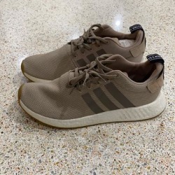 Adidas Shoes | Mens Nmd Adidas Sneakers | Color: Cream/Tan | Size: 12.5