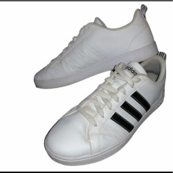 Adidas Shoes | Original Striped Adidas Low Top | Color: White | Size: 9