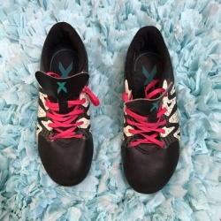 Adidas Shoes | Outdoor Soccer Shoes | Color: Black/Pink | Size: 3b