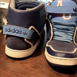 Adidas Shoes | *Vintage* Adidas Original Blue Mens Size Us 13 | Color: Blue/White | Size: 13