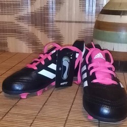 Adidas Shoes | Youth Athletic Adidas | Color: Black/Pink | Size: 13 Youth(Male)