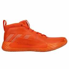 adidas Sm Dame 5 Team Mens Basketball Sneakers Shoes Casual - Orange - Size