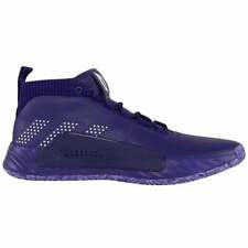 adidas Sm Dame 5 Team Mens Basketball Sneakers Shoes Casual - Purple