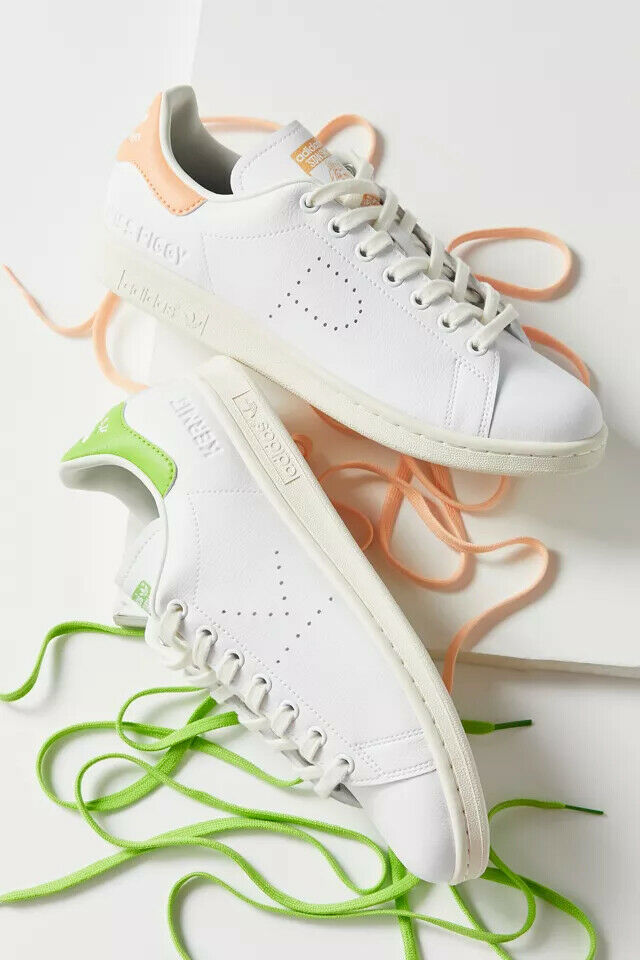 Adidas Stan Smith GZ5996 Disney Kermit Miss Piggy Shoes NEW IN BOX