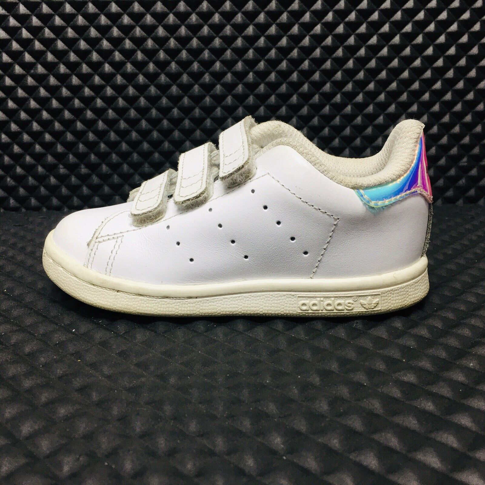 Adidas Stan Smith (Toddler Size 8) Athletic Sneaker Hook and Loop White
