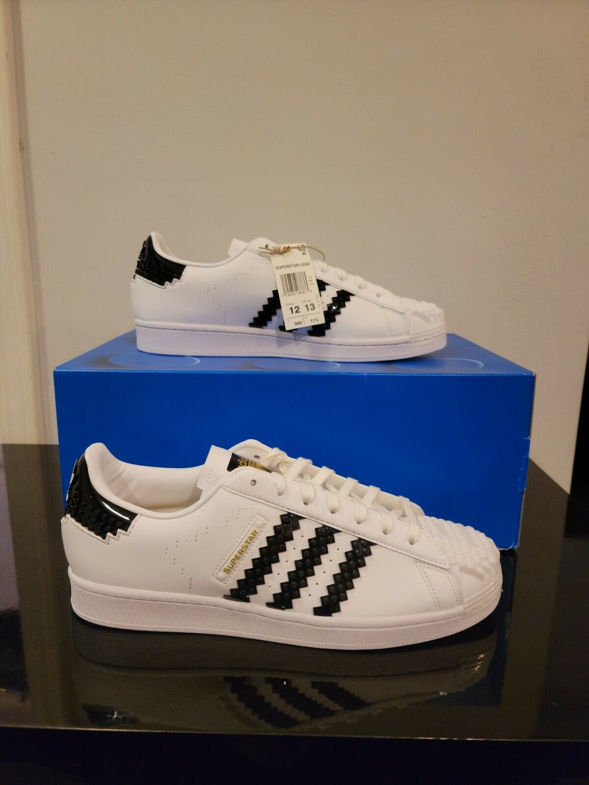 Adidas Superstar Lego Shoes Size 12 new in box