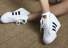 Adidas Superstar Up Wedge FW0118 Women's Shoes Cloud White-Core Black