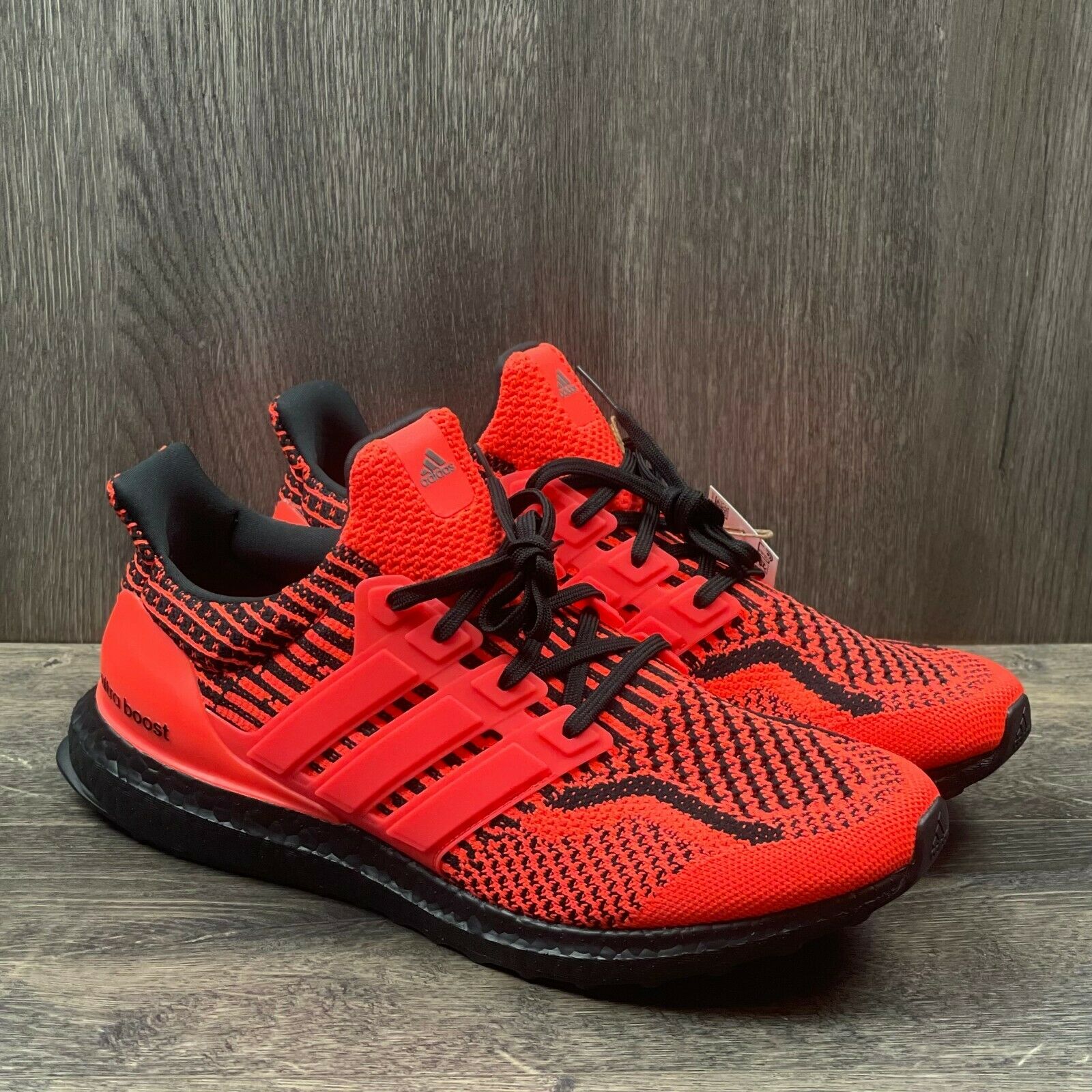 Adidas Ultraboost 5.0 DNA Men Shoes Sz 8 Women's Sz 9 Solar Red Black G54961