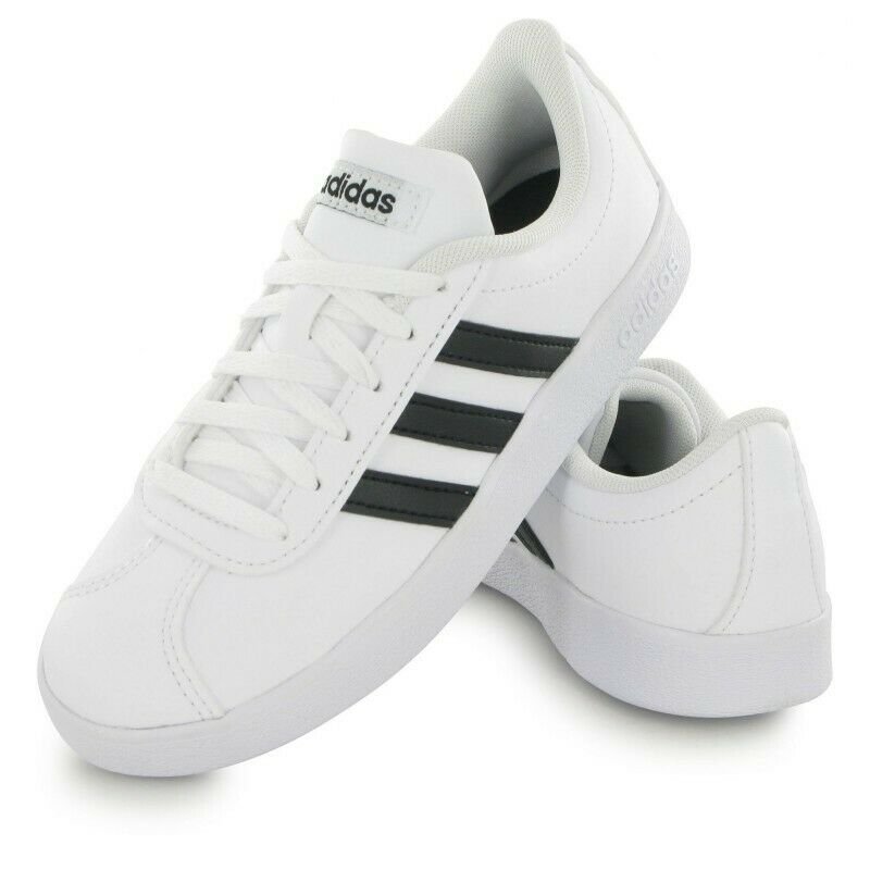Adidas VL Court 2.0 shoes Sneakers DB1831 Unisex Kids Size 5 Women's Size 6.5