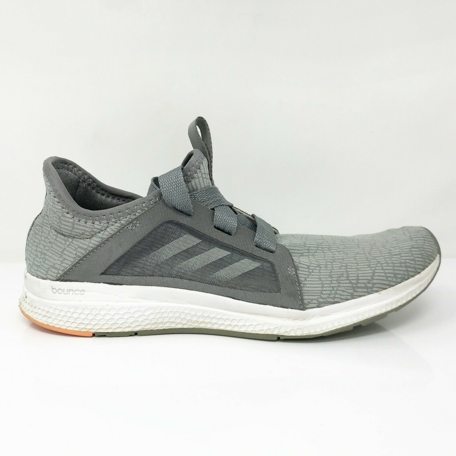 Adidas Womens Edge Lux BW1171 Gray Running Shoes Sneakers Size 9