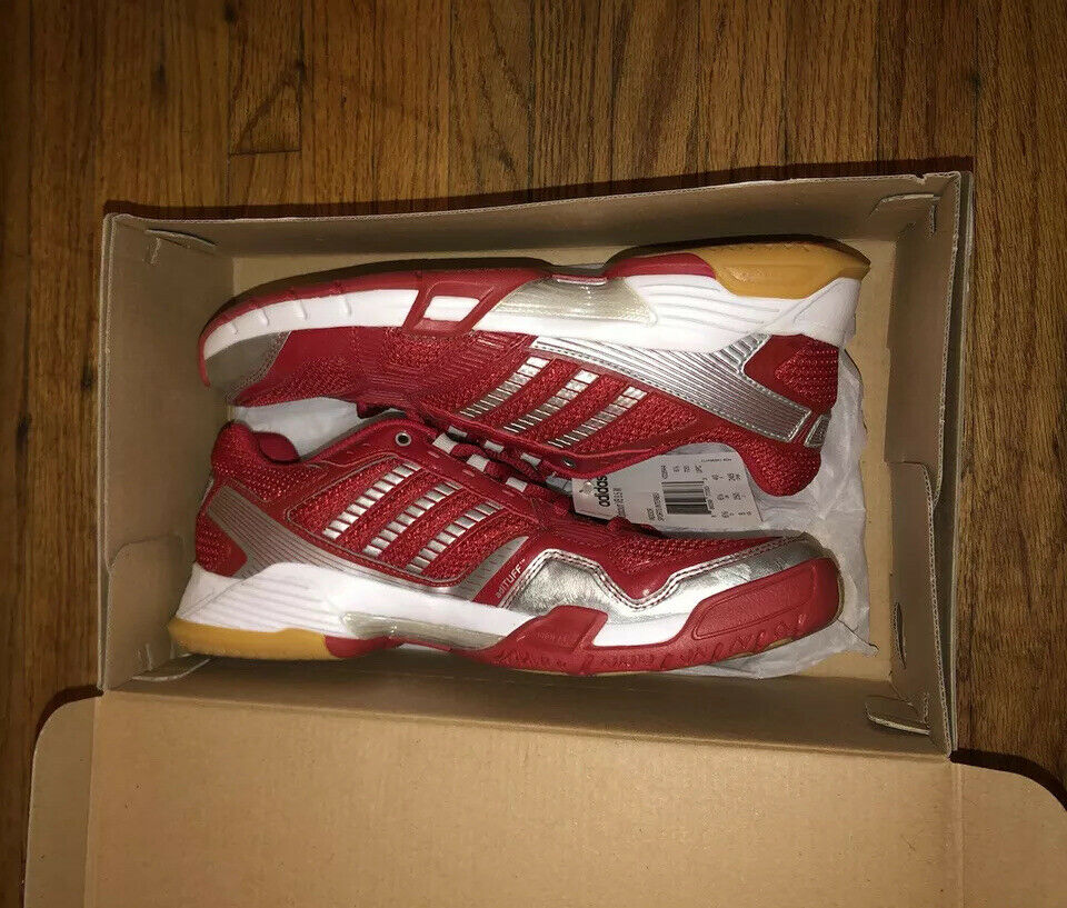Adidas Women's Opticourt VB 8.5 W V22644 Red Sizes volleyball shoes