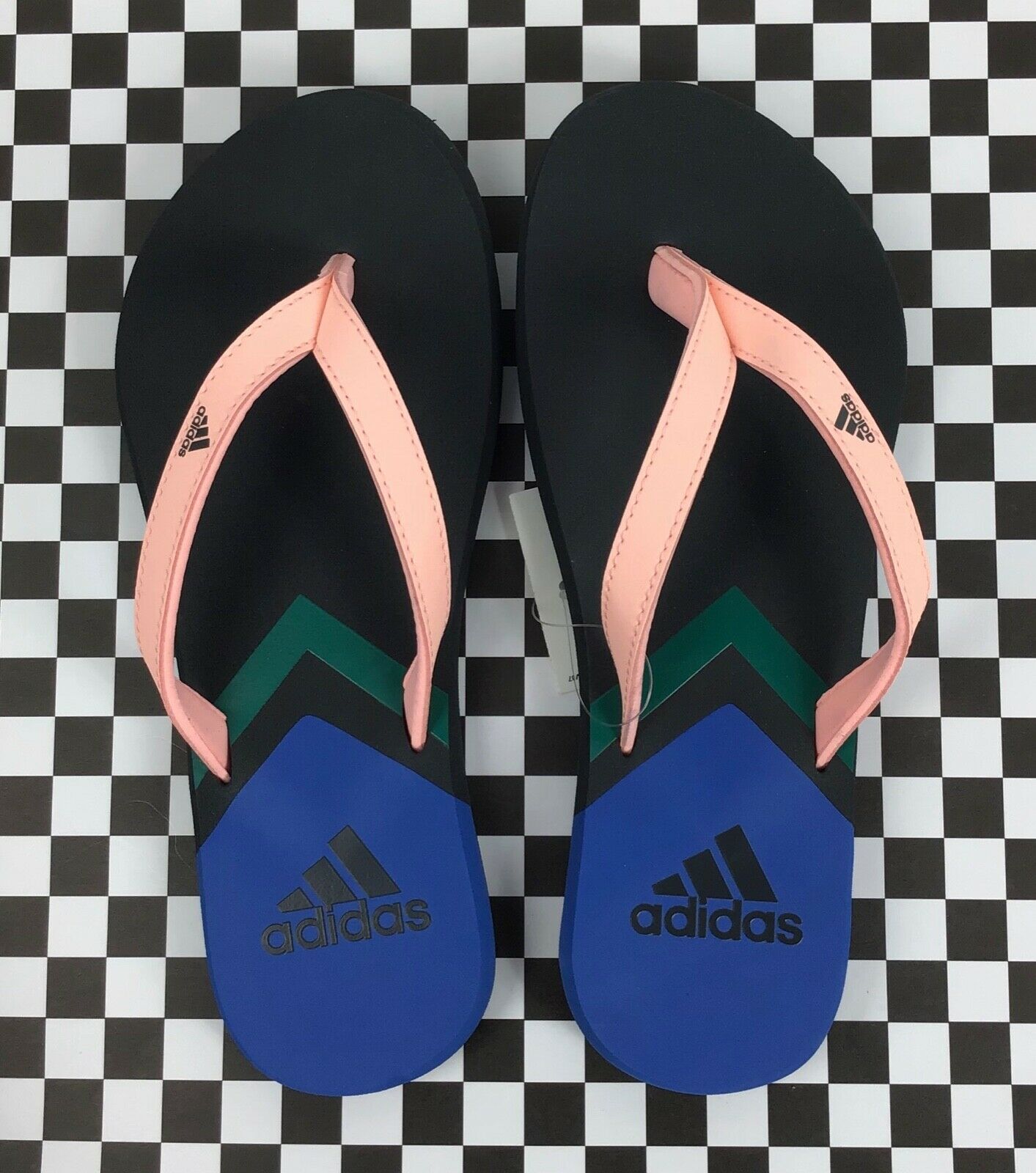 Adidas Womens Size 5 EEZAY Flip Flop F35030 Sports Sandals Slippers Shoes Slides