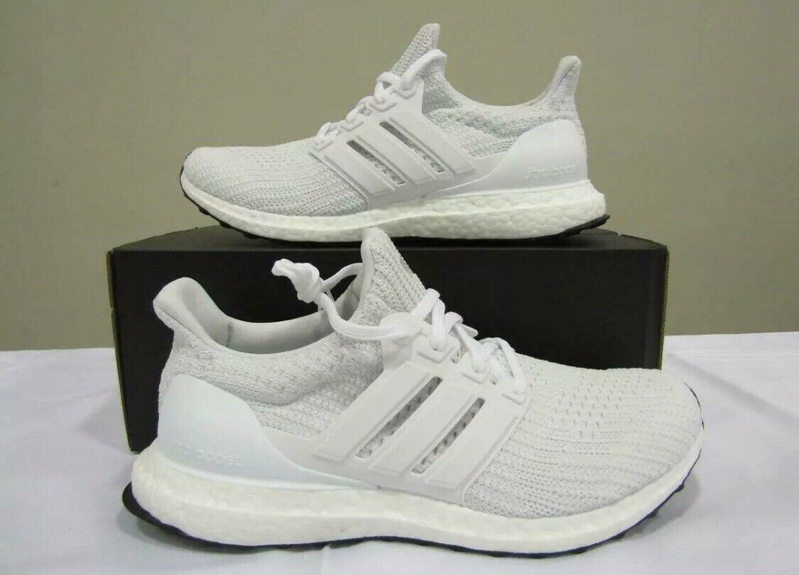 Adidas Women's Ultraboost 4.0 DNA Shoes NEW IN BOX White/White FY9122 Size 12