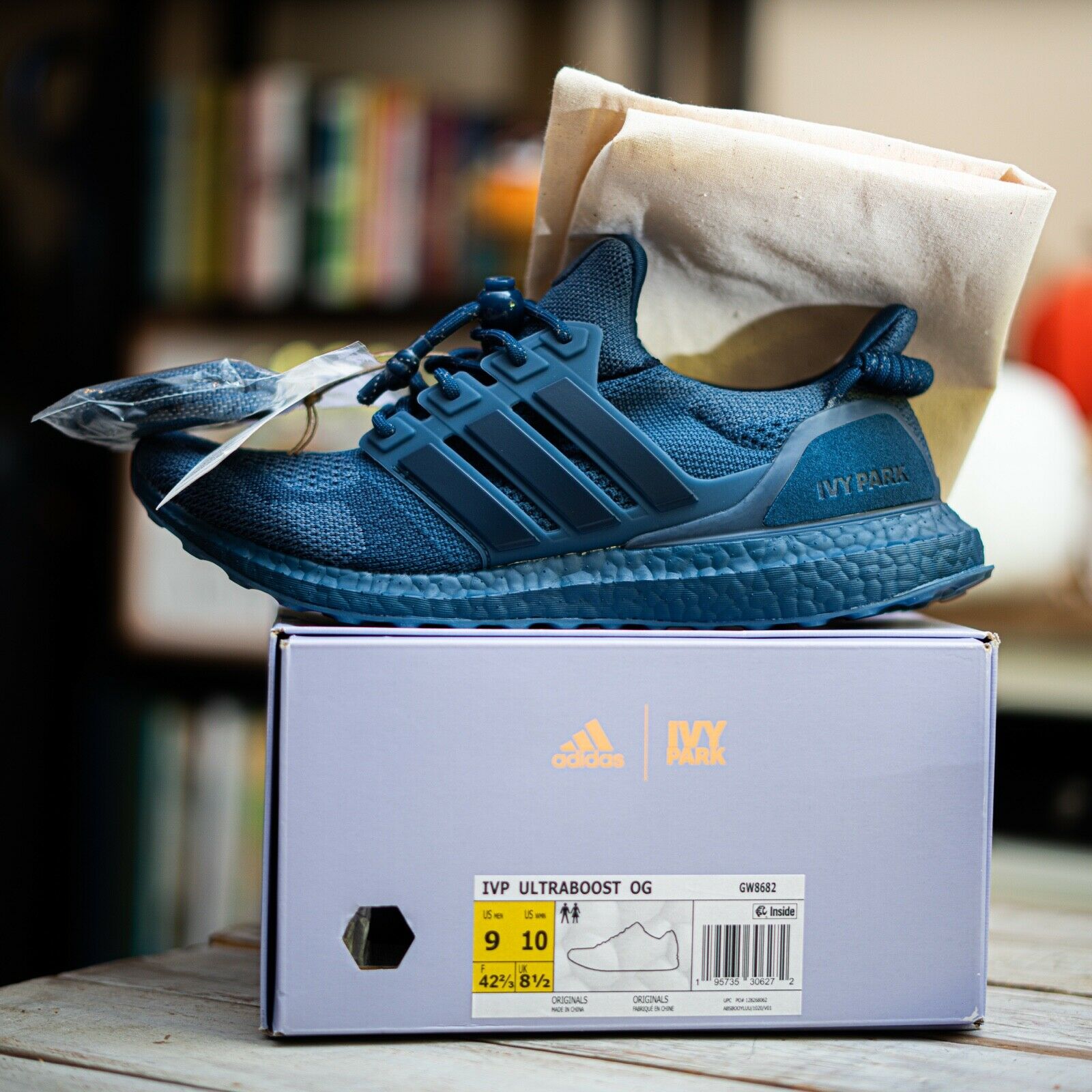 Adidas x IVP Ultraboost OG - Blue / GW8682 / Running Shoes Sneakers