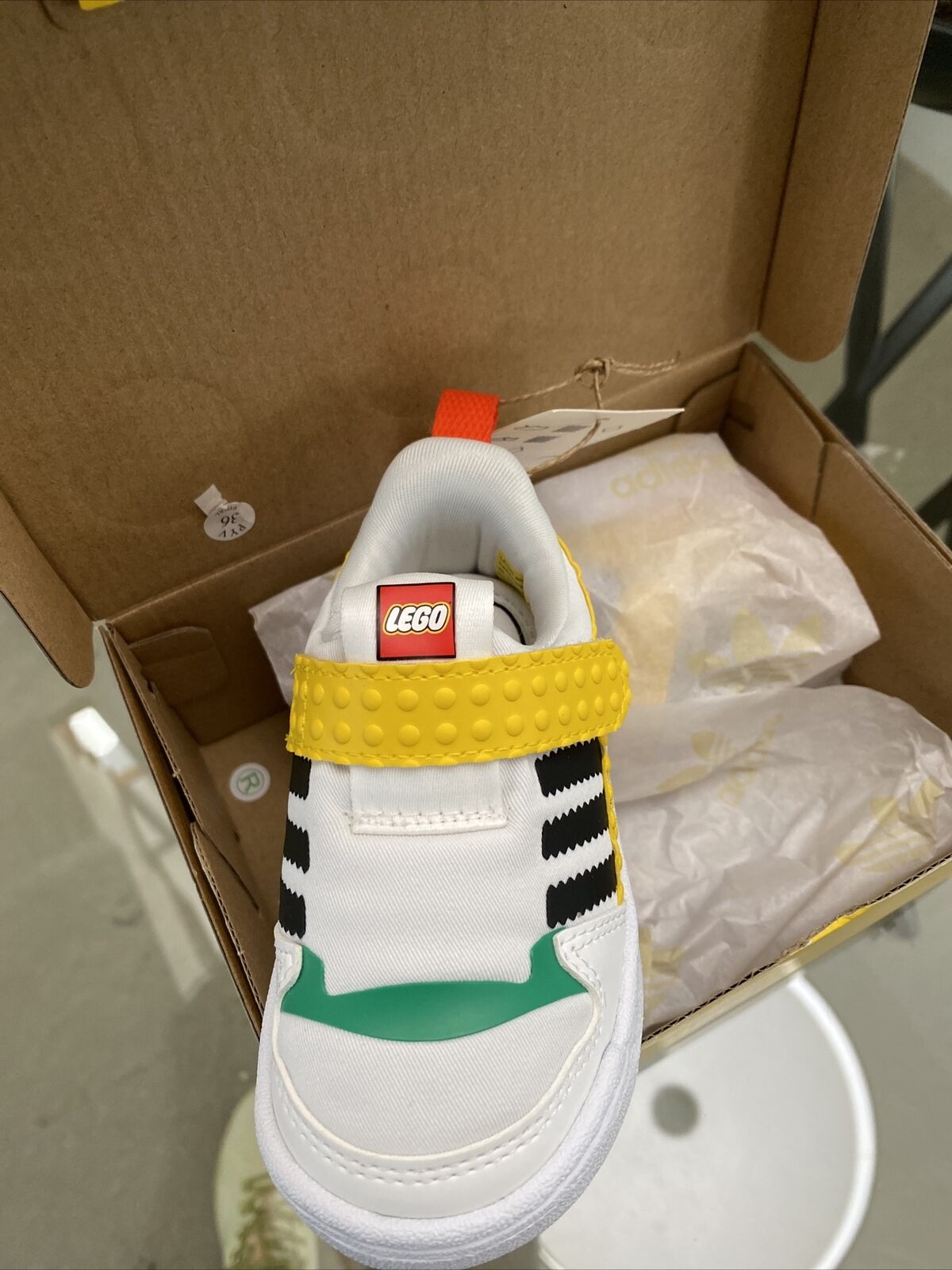 Adidas X LEGO Forum 360 I (Youth Size 3 Y) Athletic Sneaker Shoes Size 5K