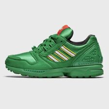 Adidas x LEGO ZX 8000 Limited Men’s Athletic Shoe Green Trainers Casual Sneaker