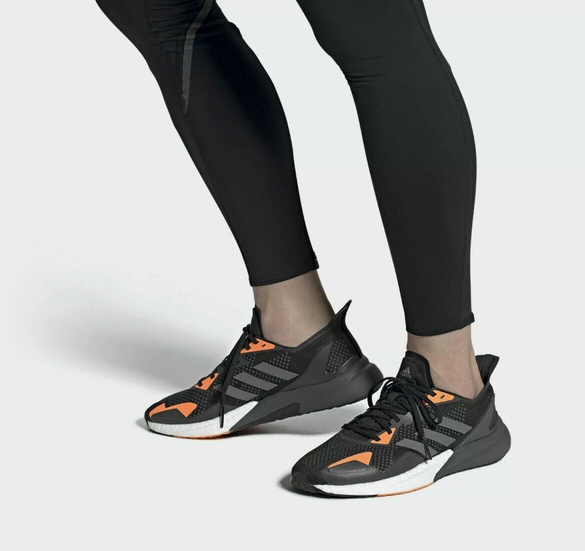 ✅Adidas X9000L3 M BOOST New Men's Size US 11.5 Shoes FV4398 Black Orange✅