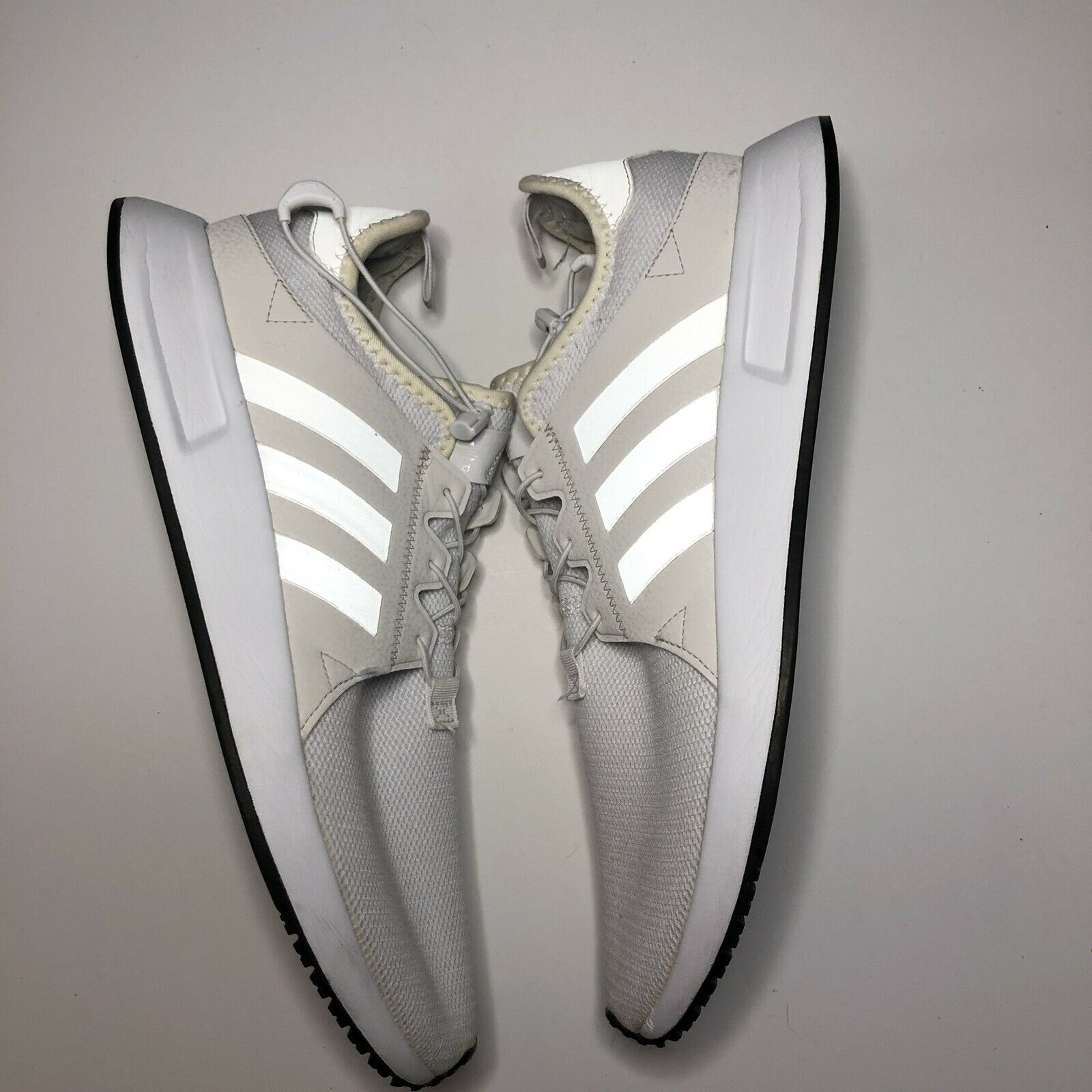 Adidas XPLR White Mesh Running Athletic Shoes Men's Size 10 1/2.