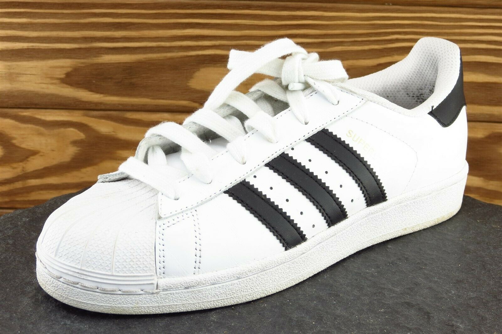 adidas Youth Boys Shoes Sz 5.5 M White Synthetic Fashion Sneakers
