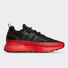 Adidas ZX 2K Boost Men’s Athletic Shoe Black Red Running Sneaker Trainer Bred